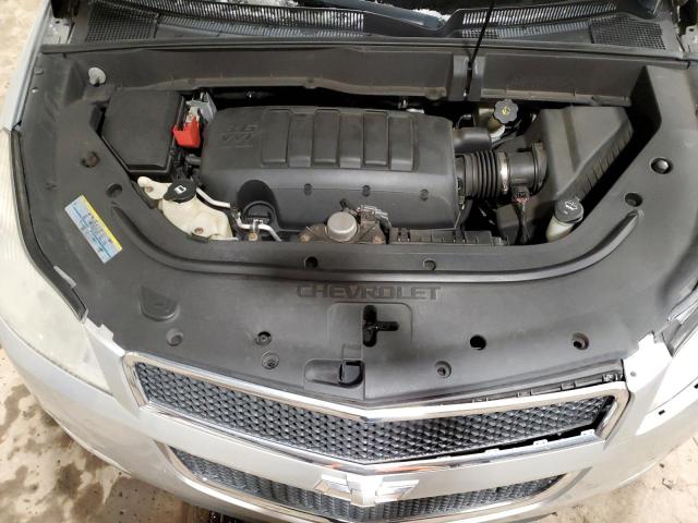 1GNLVEED7AJ227809 - 2010 CHEVROLET TRAVERSE LS SILVER photo 12