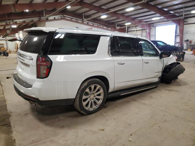 1GNSKFKD9PR263381 - 2023 CHEVROLET SUBURBAN K1500 PREMIER WHITE photo 3