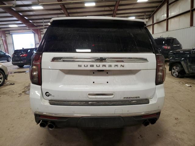 1GNSKFKD9PR263381 - 2023 CHEVROLET SUBURBAN K1500 PREMIER WHITE photo 6