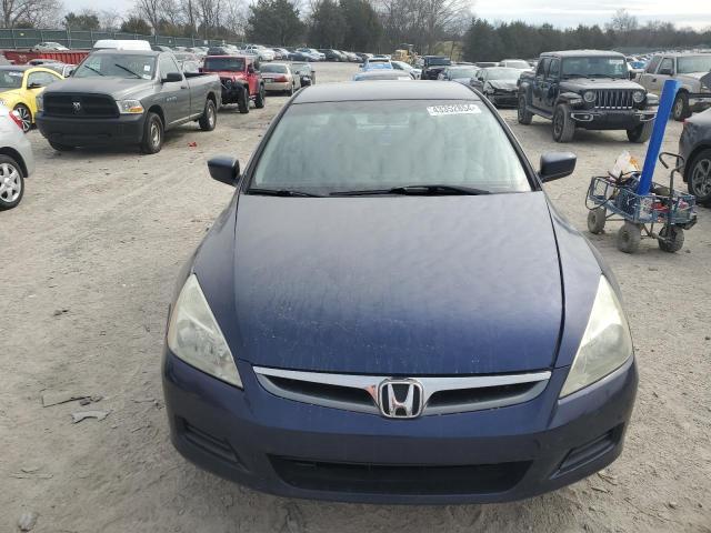 1HGCM56377A002396 - 2007 HONDA ACCORD SE BLUE photo 5