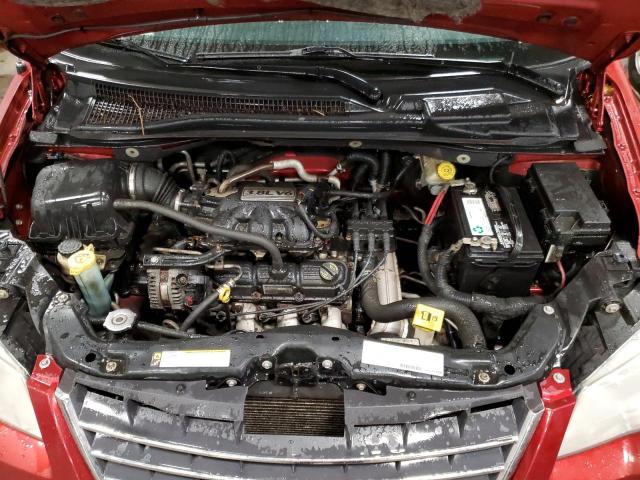 2A8HR54P88R767800 - 2008 CHRYSLER TOWN & COU TOURING წითელი ფოტო 12
