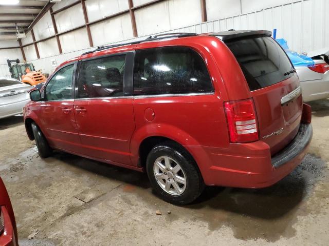 2A8HR54P88R767800 - 2008 CHRYSLER TOWN & COU TOURING RED photo 2