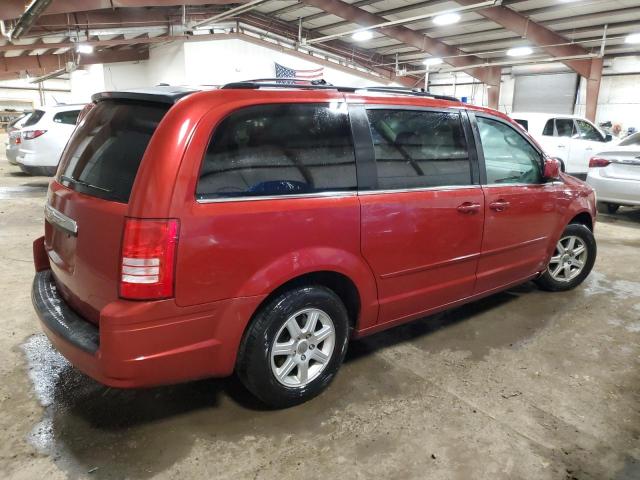 2A8HR54P88R767800 - 2008 CHRYSLER TOWN & COU TOURING წითელი ფოტო 3