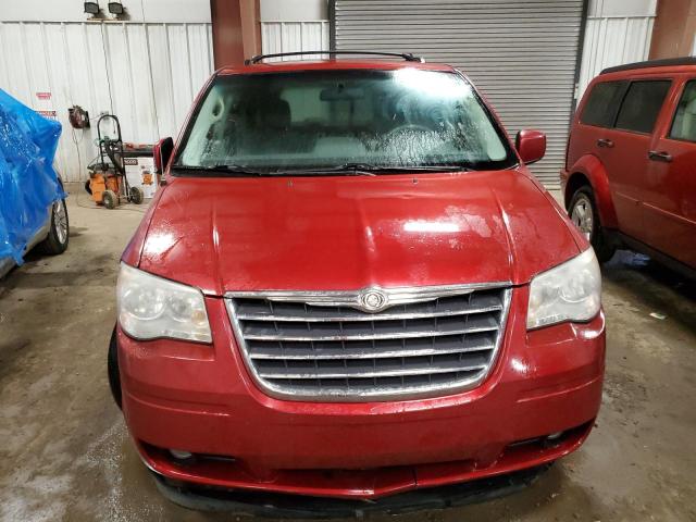 2A8HR54P88R767800 - 2008 CHRYSLER TOWN & COU TOURING წითელი ფოტო 5