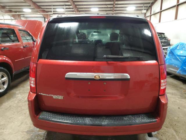 2A8HR54P88R767800 - 2008 CHRYSLER TOWN & COU TOURING წითელი ფოტო 6