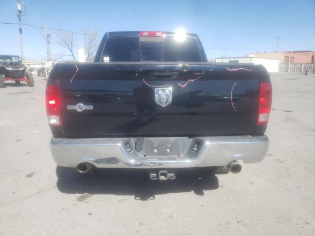 1C6RD6LT3CS153458 - 2012 DODGE RAM 1500 SLT BLACK photo 6