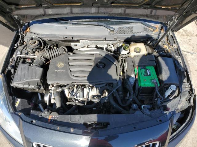 2G4GV5GV9C9176954 - 2012 BUICK REGAL GS GRAY photo 11