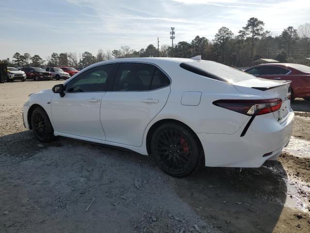 4T1G11AK9PU831383 - 2023 TOYOTA CAMRY SE NIGHT SHADE WHITE photo 2