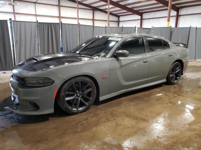 2C3CDXGJ6KH625790 - 2019 DODGE CHARGER SCAT PACK GRAY photo 1