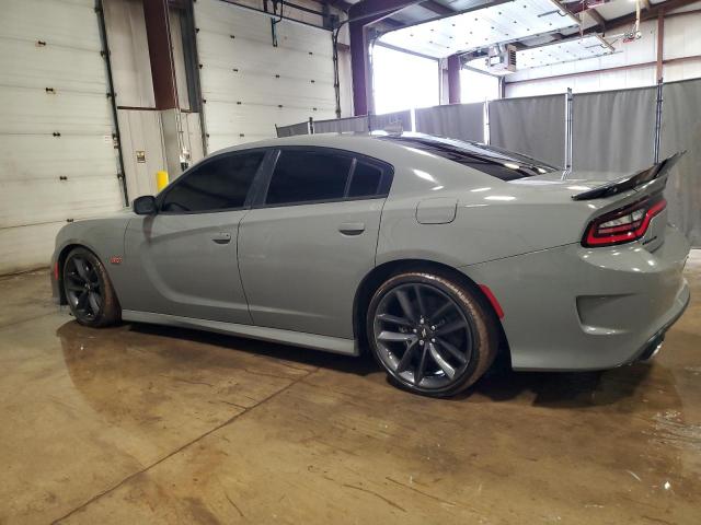 2C3CDXGJ6KH625790 - 2019 DODGE CHARGER SCAT PACK GRAY photo 2