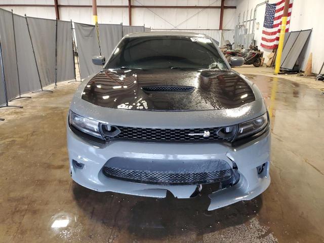 2C3CDXGJ6KH625790 - 2019 DODGE CHARGER SCAT PACK GRAY photo 5