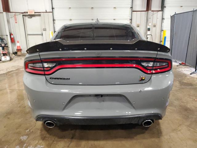 2C3CDXGJ6KH625790 - 2019 DODGE CHARGER SCAT PACK GRAY photo 6