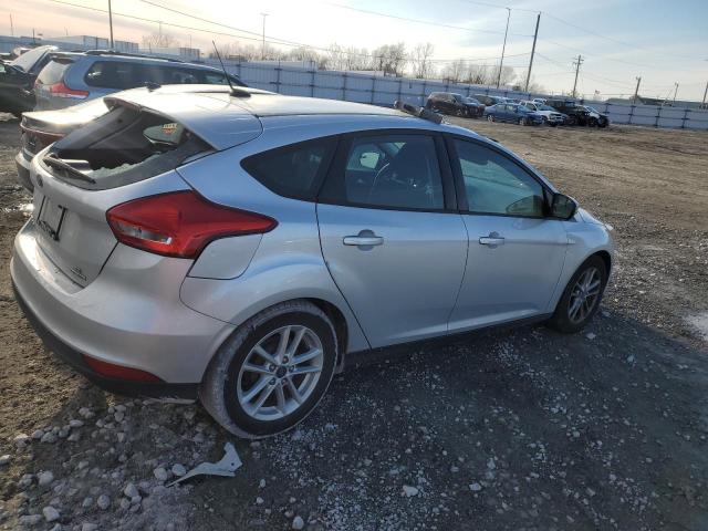 1FADP3K27FL316263 - 2015 FORD FOCUS SE SILVER photo 3