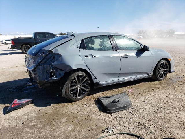 SHHFK7H92MU205812 - 2021 HONDA CIVIC SPORT TOURING SILVER photo 3