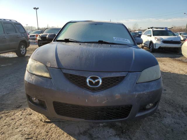 JM1BK32G691230390 - 2009 MAZDA 3 I GRAY photo 5