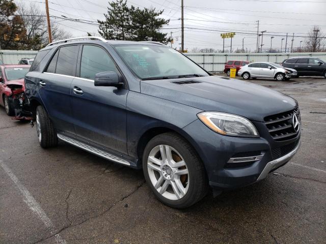 4JGDA5HB3EA426232 - 2014 MERCEDES-BENZ ML 350 4MATIC GRAY photo 4