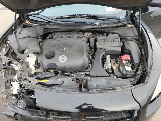 1N4AA5AP3AC853167 - 2010 NISSAN MAXIMA S BLACK photo 11