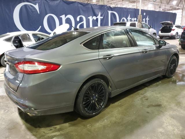 3FA6P0HR6DR290619 - 2013 FORD FUSION SE GRAY photo 3