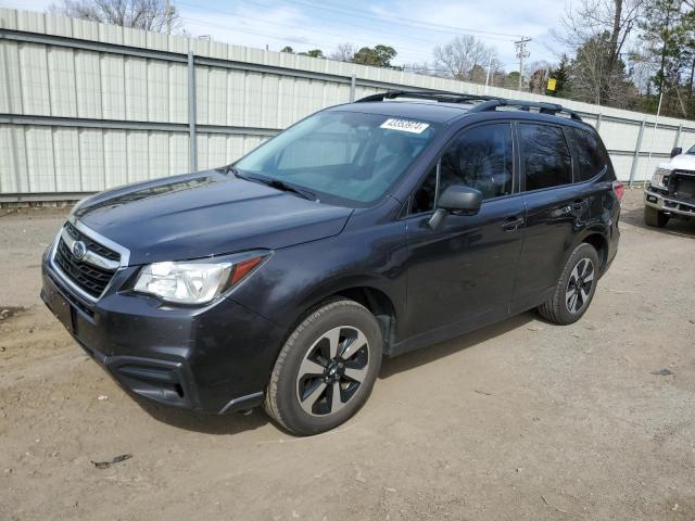 JF2SJABC4JH522556 - 2018 SUBARU FORESTER 2.5I GRAY photo 1