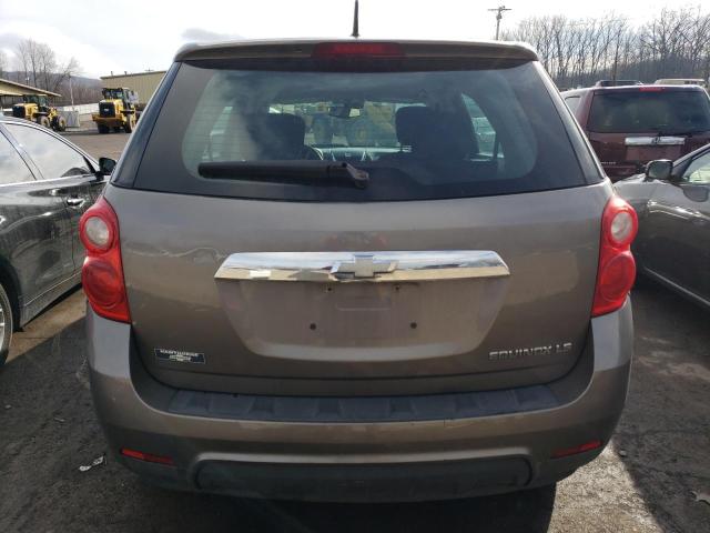 2CNALBEW8A6413907 - 2010 CHEVROLET EQUINOX LS BROWN photo 6