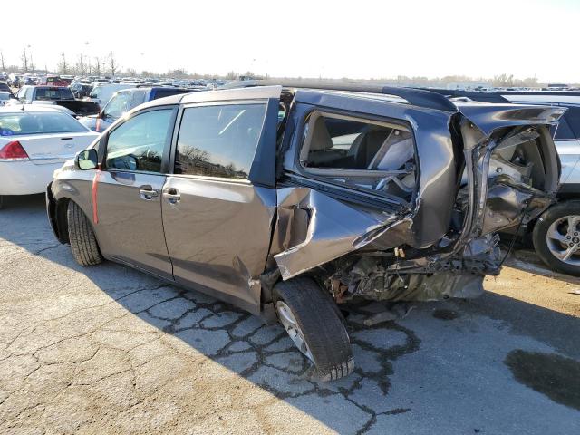 5TDKK3DC3FS575711 - 2015 TOYOTA SIENNA LE GRAY photo 2