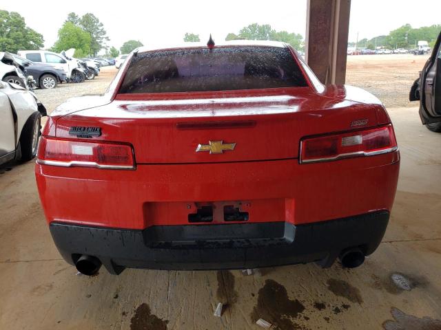 2G1FB1E33E9271489 - 2014 CHEVROLET CAMARO LT RED photo 6