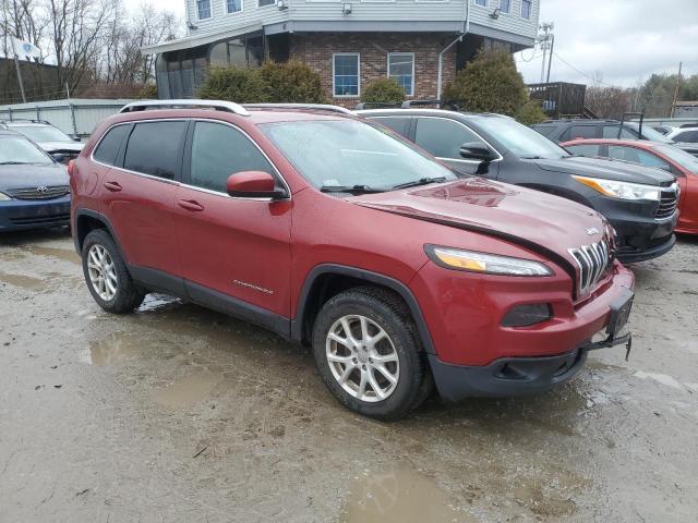 1C4PJMCB9HW575058 - 2017 JEEP CHEROKEE LATITUDE RED photo 4