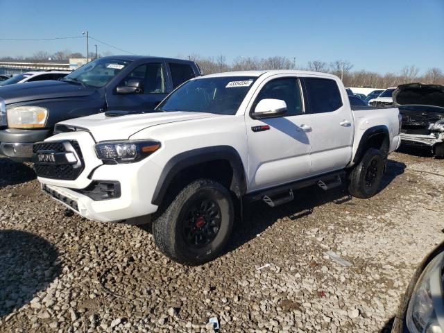 5TFCZ5AN8KX183586 - 2019 TOYOTA TACOMA DOUBLE CAB WHITE photo 1