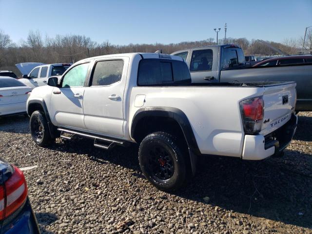 5TFCZ5AN8KX183586 - 2019 TOYOTA TACOMA DOUBLE CAB WHITE photo 2