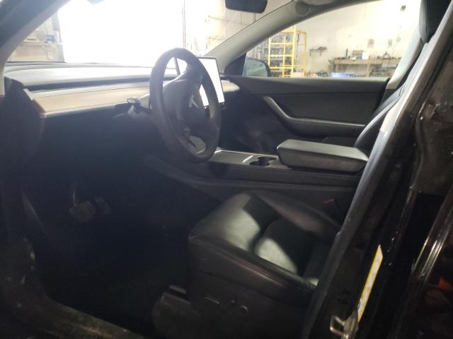 5YJYGAEEXMF302363 - 2021 TESLA MODEL Y BLACK photo 7