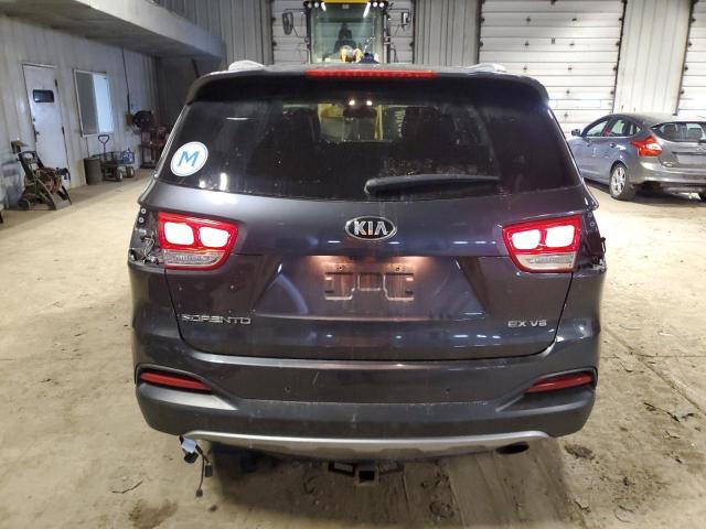 5XYPHDA51GG159235 - 2016 KIA SORENTO EX CHARCOAL photo 6