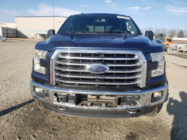 1FTEW1EG7FKE23929 - 2015 FORD F150 SUPERCREW BLUE photo 5