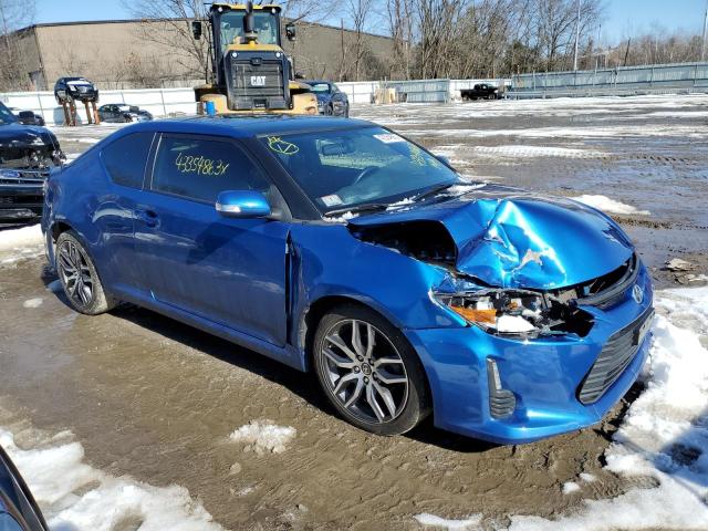 JTKJF5C7XGJ018642 - 2016 TOYOTA SCION TC BLUE photo 4