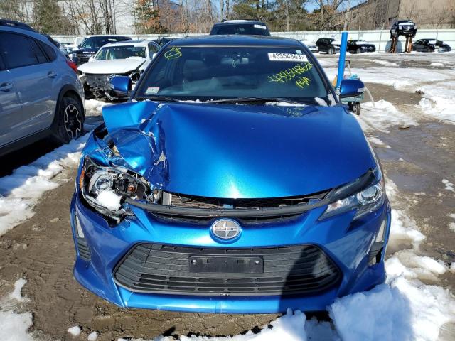 JTKJF5C7XGJ018642 - 2016 TOYOTA SCION TC BLUE photo 5