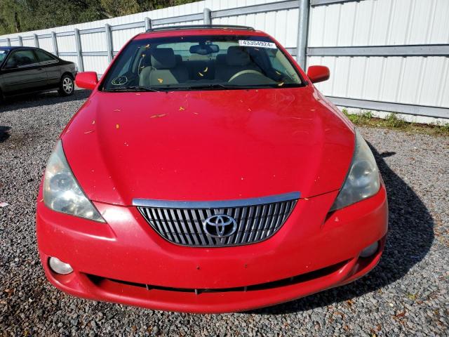 4T1CA38PX4U005360 - 2004 TOYOTA CAMRY SOLA SE RED photo 5