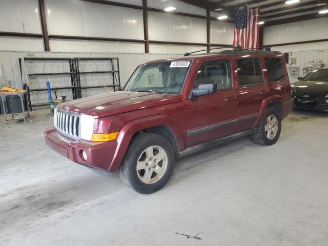 1J8HG48K97C546602 - 2007 JEEP COMMANDER 勃艮第红 照片 1