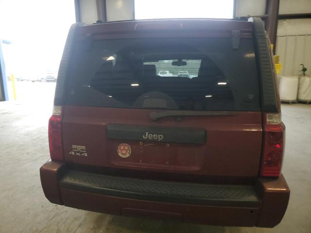 1J8HG48K97C546602 - 2007 JEEP COMMANDER 勃艮第红 照片 6