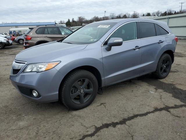 5J8TB4H58FL016826 - 2015 ACURA RDX TECHNO GRAY photo 1