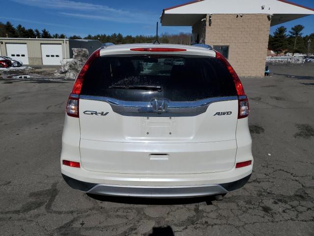 5J6RM4H71GL127685 - 2016 HONDA CR-V EXL WHITE photo 6