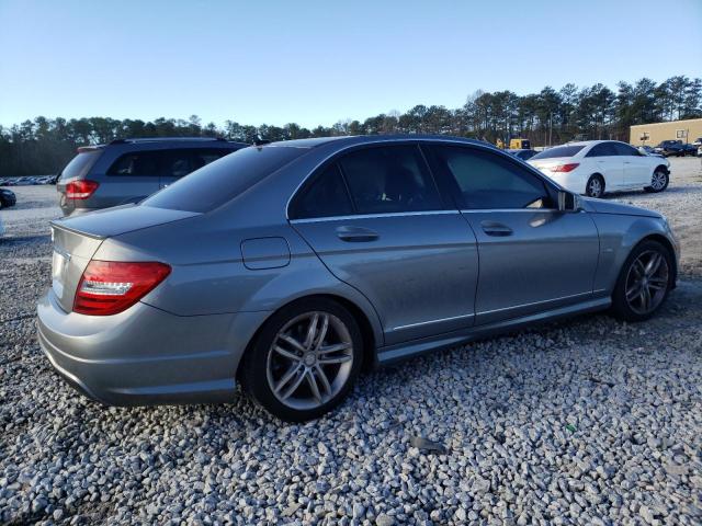 WDDGF4HBXCA606856 - 2012 MERCEDES-BENZ C 250 GRAY photo 3