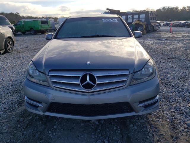 WDDGF4HBXCA606856 - 2012 MERCEDES-BENZ C 250 GRAY photo 5