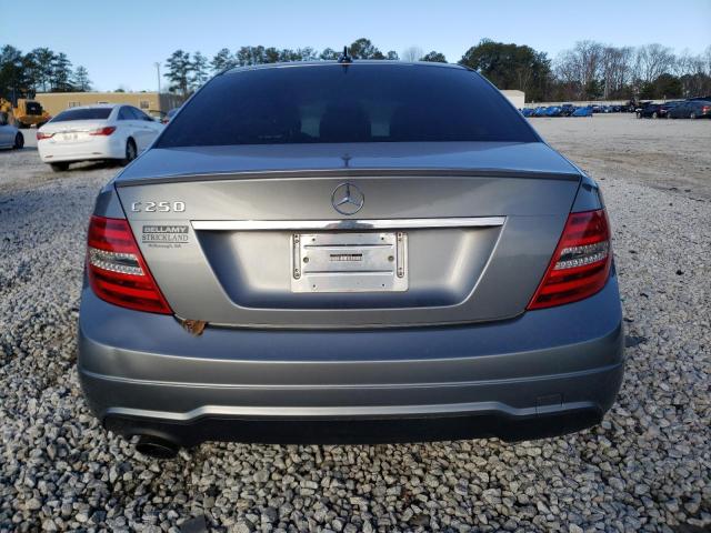 WDDGF4HBXCA606856 - 2012 MERCEDES-BENZ C 250 GRAY photo 6