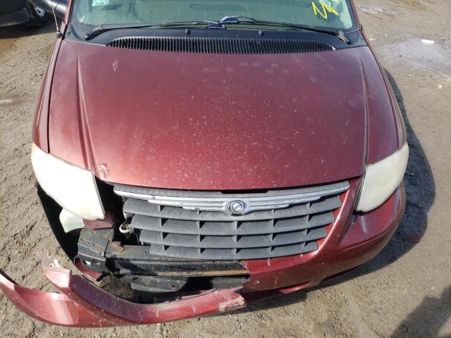 2A4GP54L07R153399 - 2007 CHRYSLER TOWN & COU TOURING RED photo 12