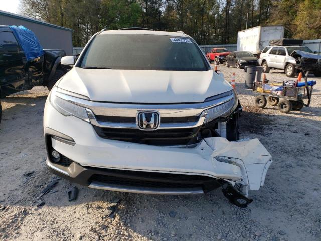 5FNYF5H66NB004540 - 2022 HONDA PILOT TOURING WHITE photo 5