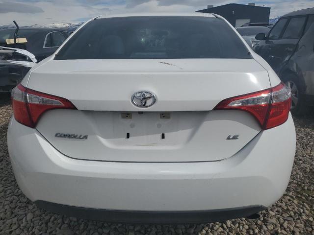 5YFBURHE9GP550492 - 2016 TOYOTA COROLLA L WHITE photo 6