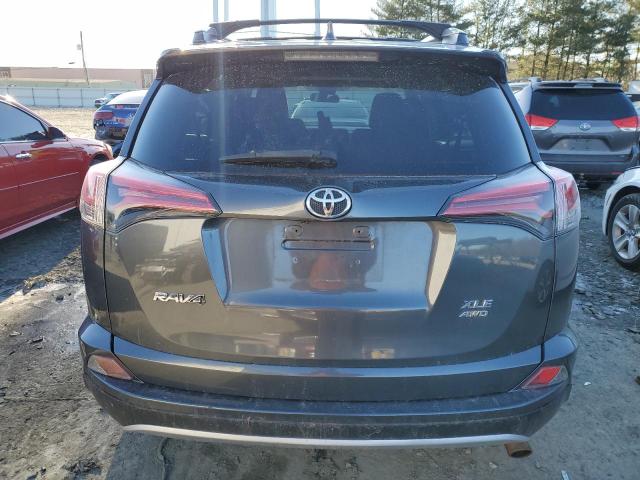 2T3RFREV4HW649578 - 2017 TOYOTA RAV4 XLE GRAY photo 6