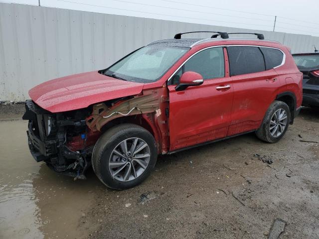 5NMS33AD7LH277347 - 2020 HYUNDAI SANTA FE SEL Կարմիր լուսանկար 1
