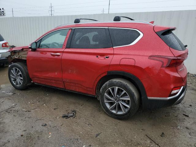 5NMS33AD7LH277347 - 2020 HYUNDAI SANTA FE SEL Կարմիր լուսանկար 2