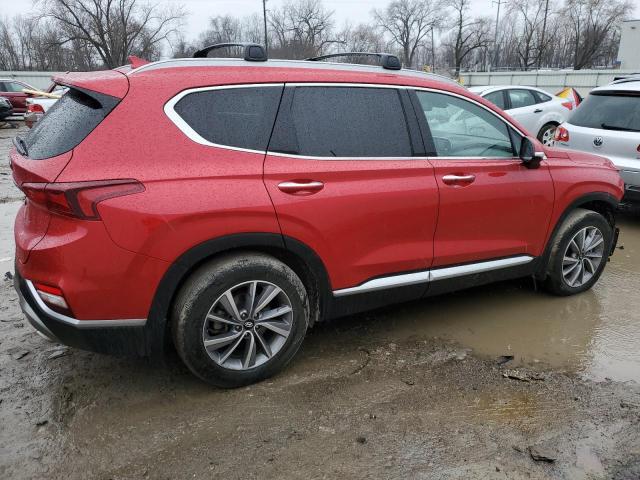 5NMS33AD7LH277347 - 2020 HYUNDAI SANTA FE SEL Կարմիր լուսանկար 3
