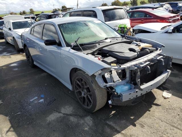2C3CDXHG8MH544800 - 2021 DODGE CHARGER GT GRAY photo 4